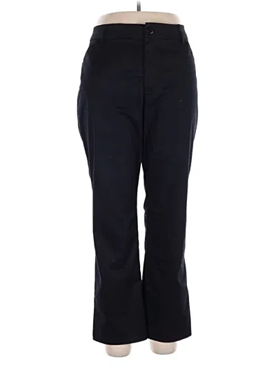 Pre-owned Lee Casual Pants In Black