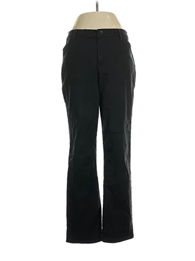 Pre-owned Lee Casual Pants In Black