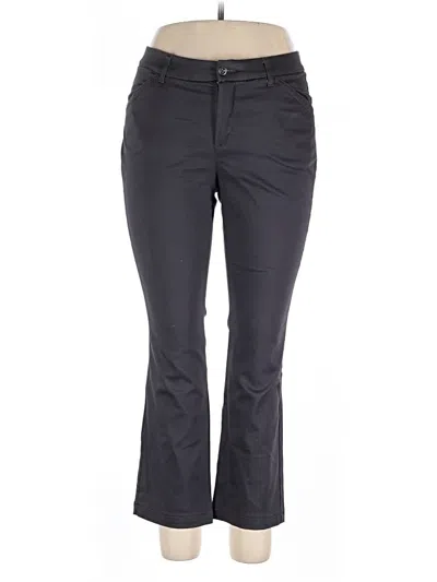 Pre-owned Lee Casual Pants In Black