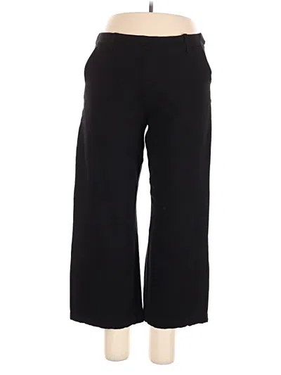 Pre-owned Lee Casual Pants In Black