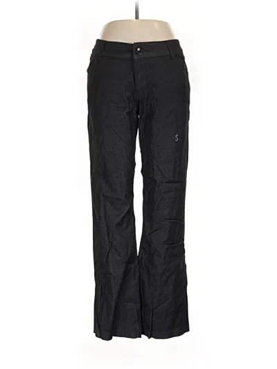 Pre-owned Lee Casual Pants In Black