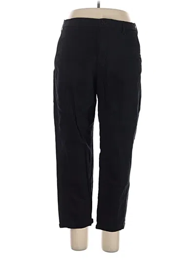 Pre-owned Lee Casual Pants In Black