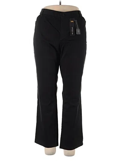 Pre-owned Lee Casual Pants In Black