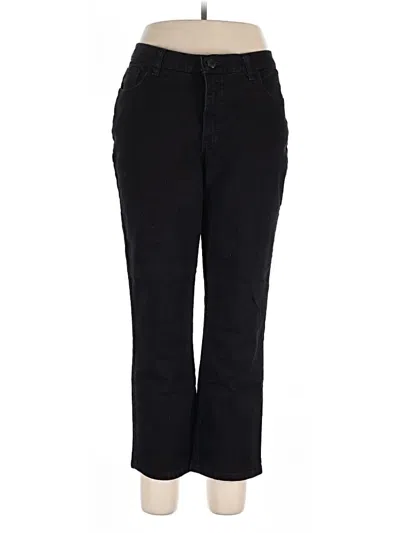 Pre-owned Lee Casual Pants In Black