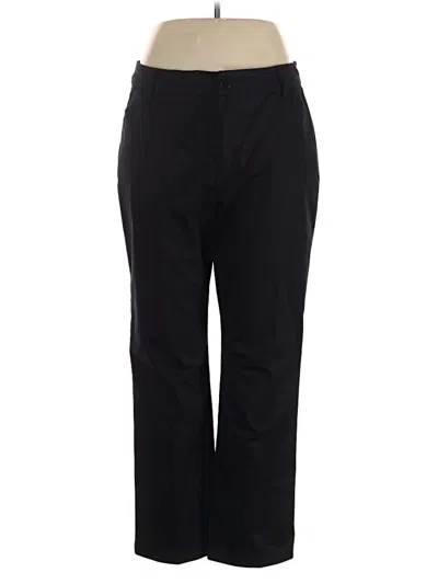 Pre-owned Lee Casual Pants In Black