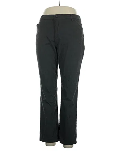 Pre-owned Lee Casual Pants In Black
