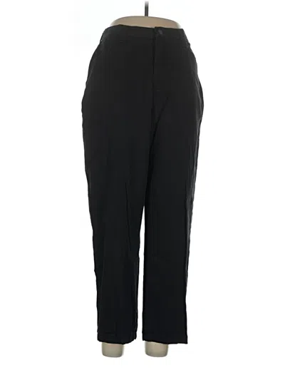 Pre-owned Lee Casual Pants In Black