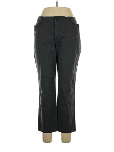 Pre-owned Lee Casual Pants In Black