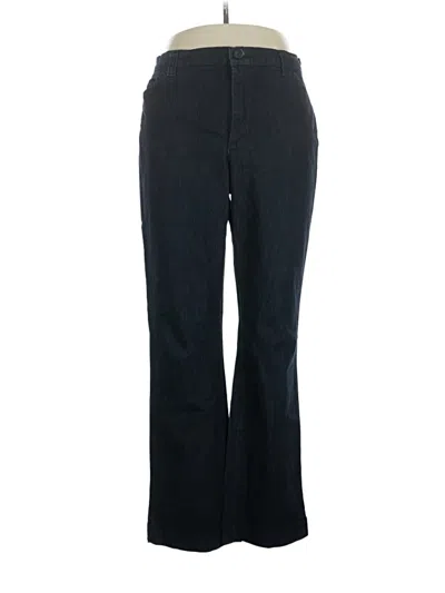 Pre-owned Lee Casual Pants In Black