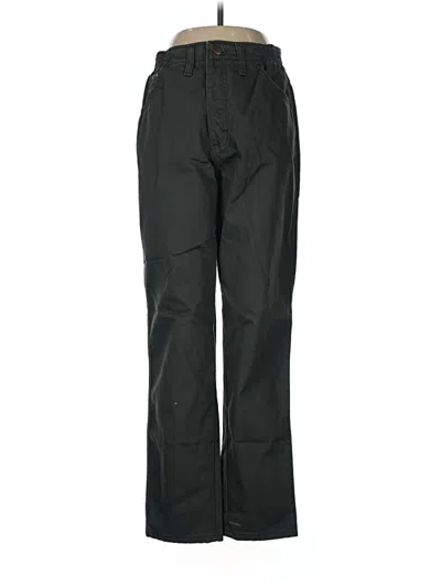 Pre-owned Lee Casual Pants In Black