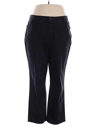 Pre-owned Lee Casual Pants In Black