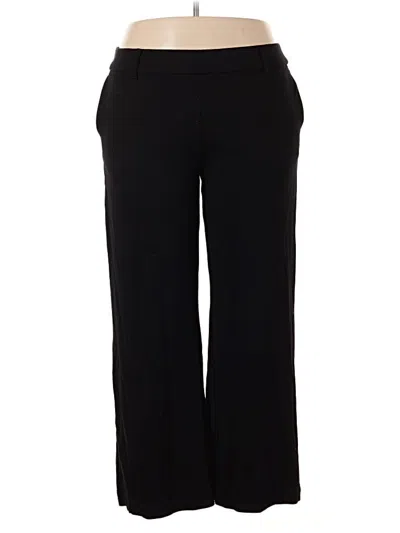 Pre-owned Lee Casual Pants In Black