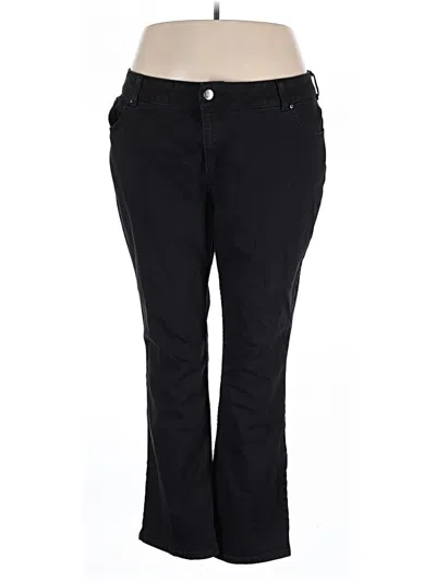 Pre-owned Lee Casual Pants In Black