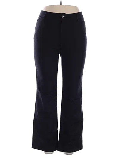 Pre-owned Lee Casual Pants In Black