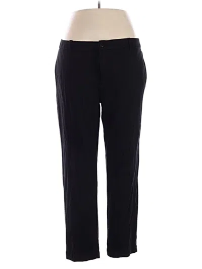Pre-owned Lee Casual Pants In Black