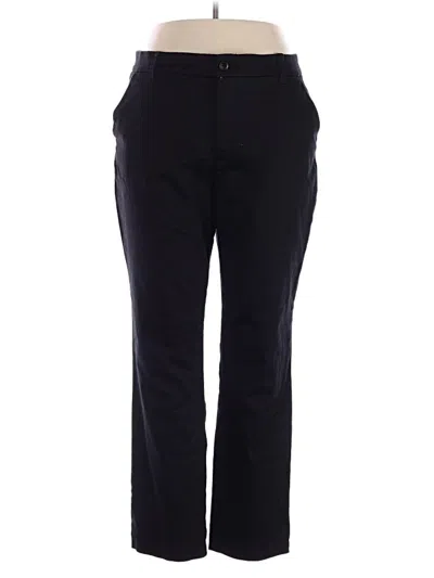 Pre-owned Lee Casual Pants In Black