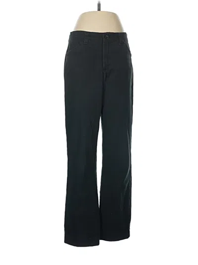 Pre-owned Lee Casual Pants In Black