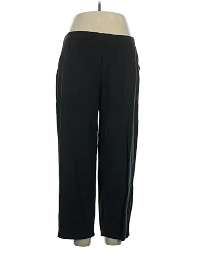 Pre-owned Lee Casual Pants In Black