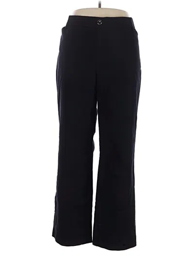 Pre-owned Lee Casual Pants In Black