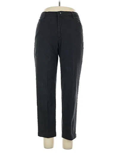 Pre-owned Lee Casual Pants In Black