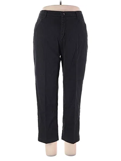 Pre-owned Lee Casual Pants In Black