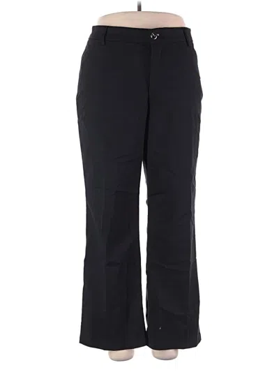 Pre-owned Lee Casual Pants In Black