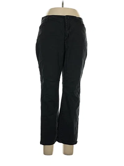 Pre-owned Lee Casual Pants In Black