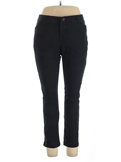 Pre-owned Lee Casual Pants In Black