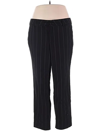 Pre-owned Lee Casual Pants In Black