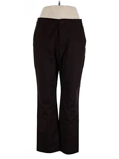 Pre-owned Lee Casual Pants In Black