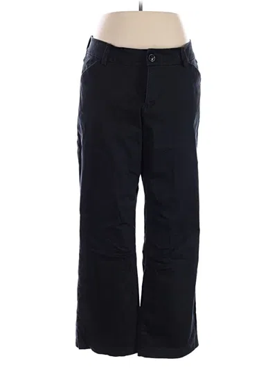 Pre-owned Lee Casual Pants In Black