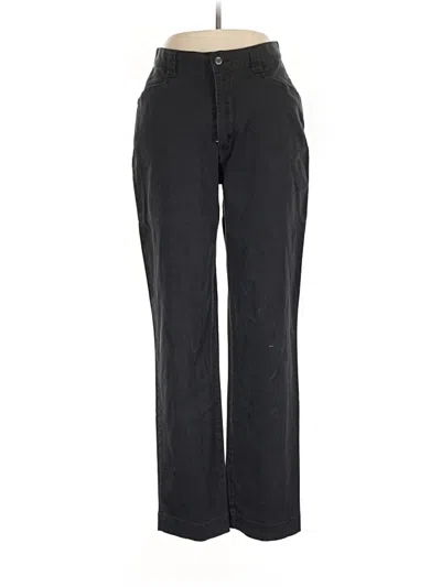 Pre-owned Lee Casual Pants In Black