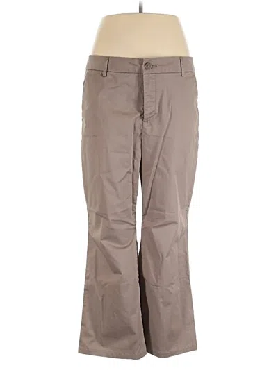 Pre-owned Lee Casual Pants In Brown