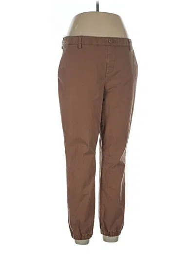 Pre-owned Lee Casual Pants In Brown