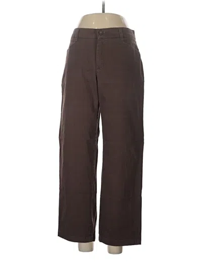 Pre-owned Lee Casual Pants In Brown