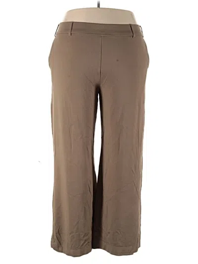 Pre-owned Lee Casual Pants In Brown