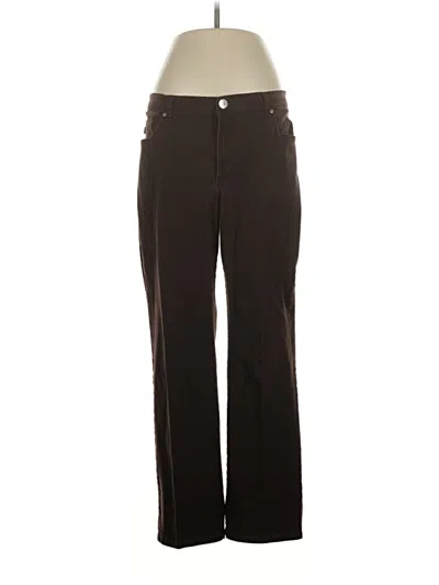Pre-owned Lee Casual Pants In Brown