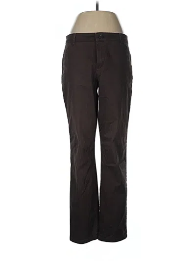 Pre-owned Lee Casual Pants In Brown