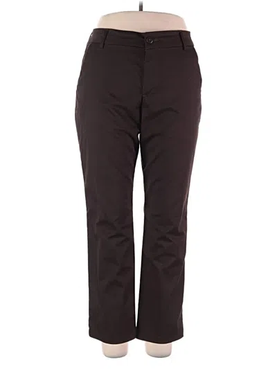 Pre-owned Lee Casual Pants In Brown