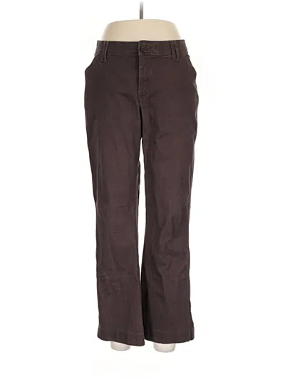 Pre-owned Lee Casual Pants In Brown