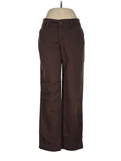 Pre-owned Lee Casual Pants In Brown