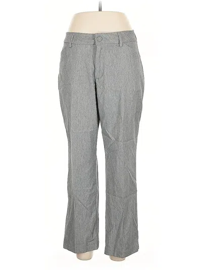 Pre-owned Lee Casual Pants In Gray