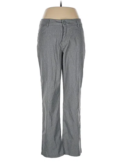 Pre-owned Lee Casual Pants In Gray
