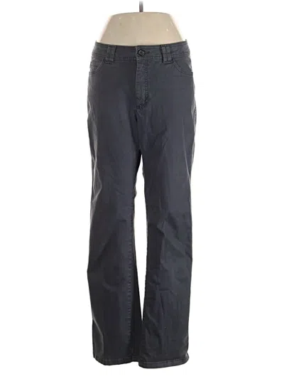 Pre-owned Lee Casual Pants In Gray