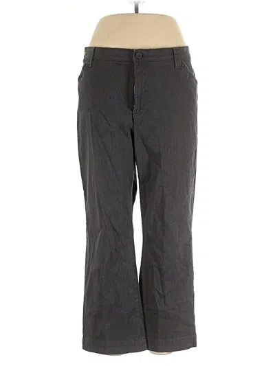 Pre-owned Lee Casual Pants In Gray