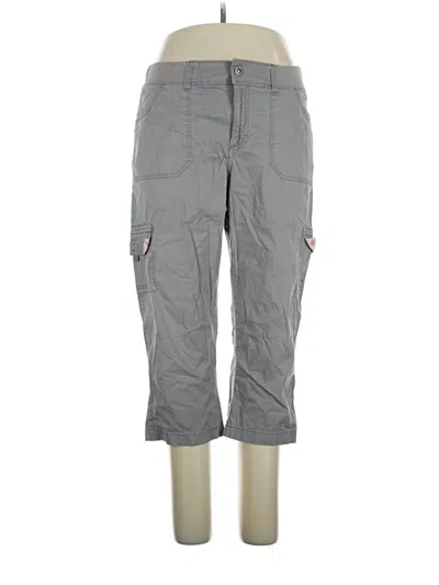 Pre-owned Lee Casual Pants In Gray