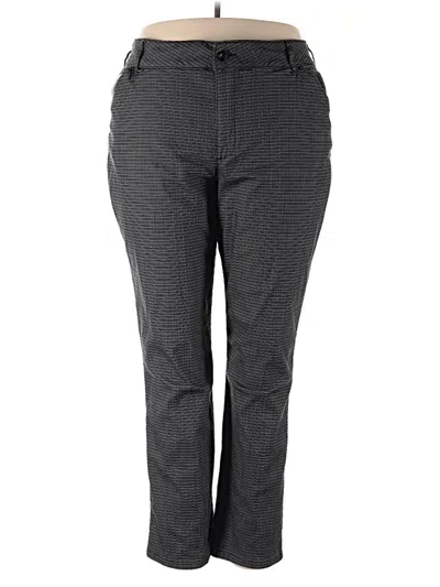 Pre-owned Lee Casual Pants In Gray