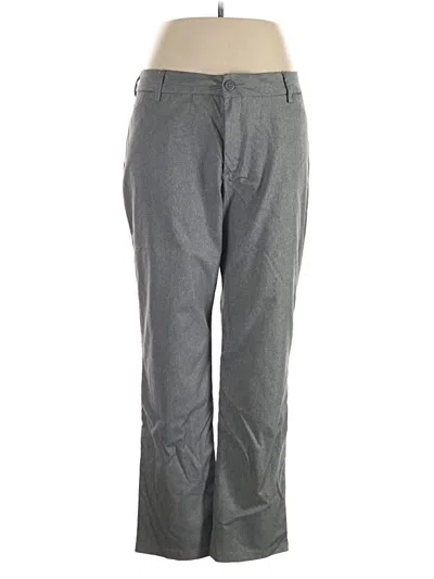 Pre-owned Lee Casual Pants In Gray