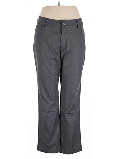 Pre-owned Lee Casual Pants In Gray