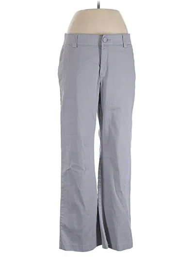 Pre-owned Lee Casual Pants In Gray
